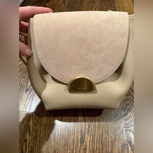 Beige and Cream Women's Bag
